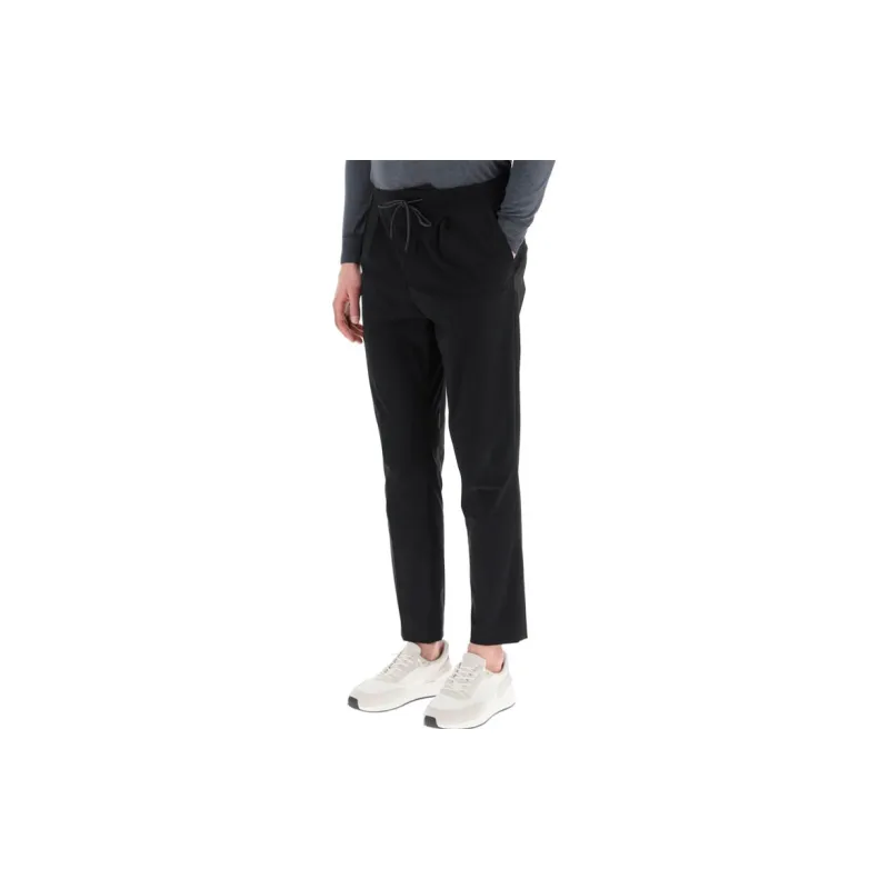 Zzegna Casual Pants Men Black-3