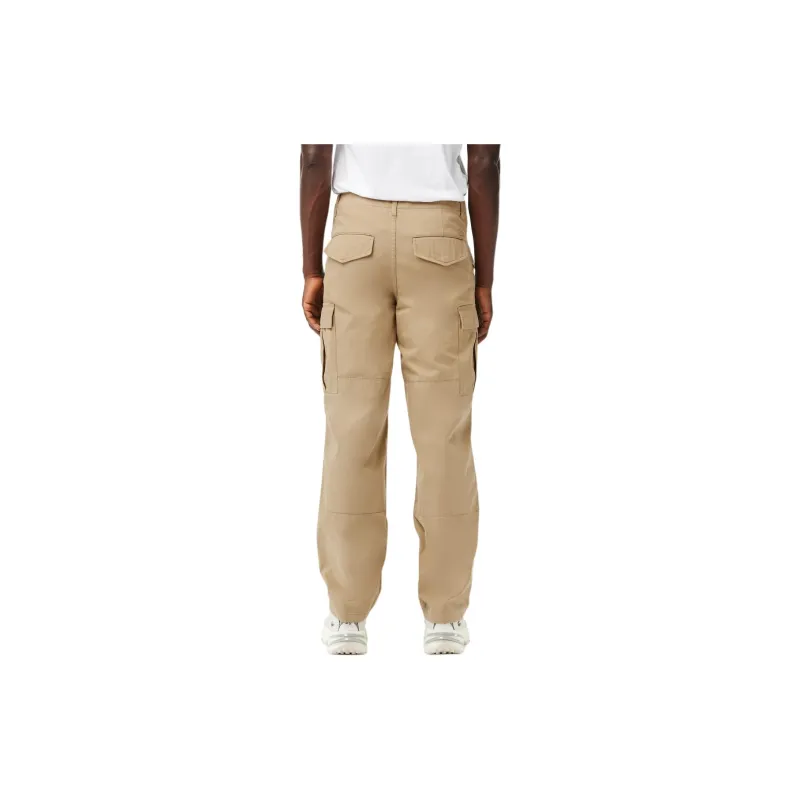 LACOSTE Casual Pants Men's Beige-3