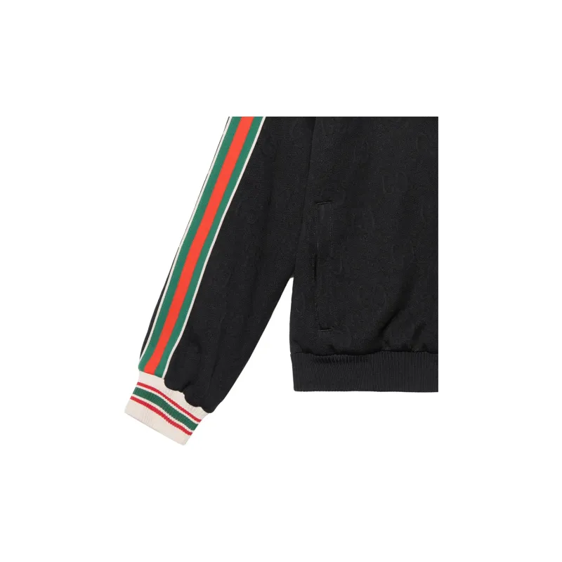 GUCCI Gg Jacquard Jersey Zip Jacket-7