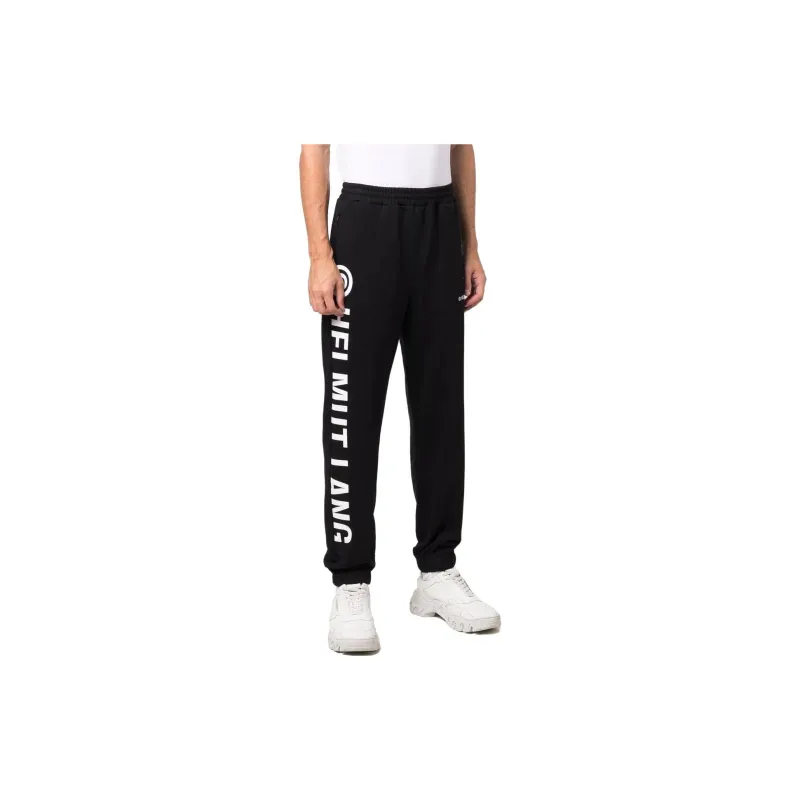Helmut Lang Knitted Sweatpants Men Black-2