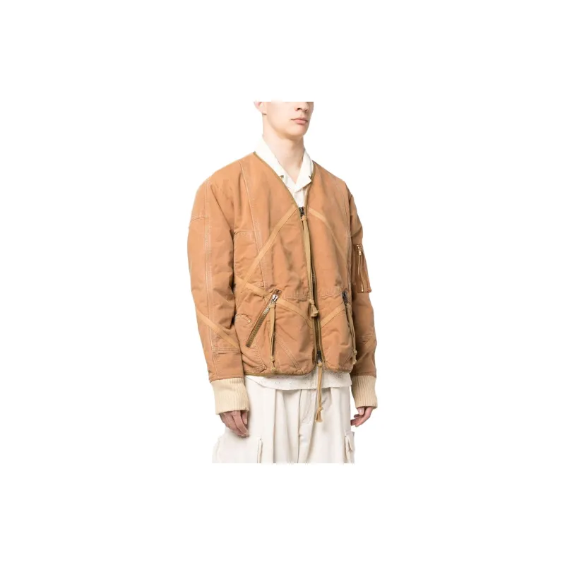 GREG LAUREN Jackets Men Tan-3