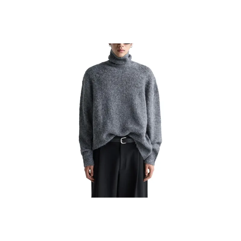 ZARA Sweater Men's Zebra Print Gray-2