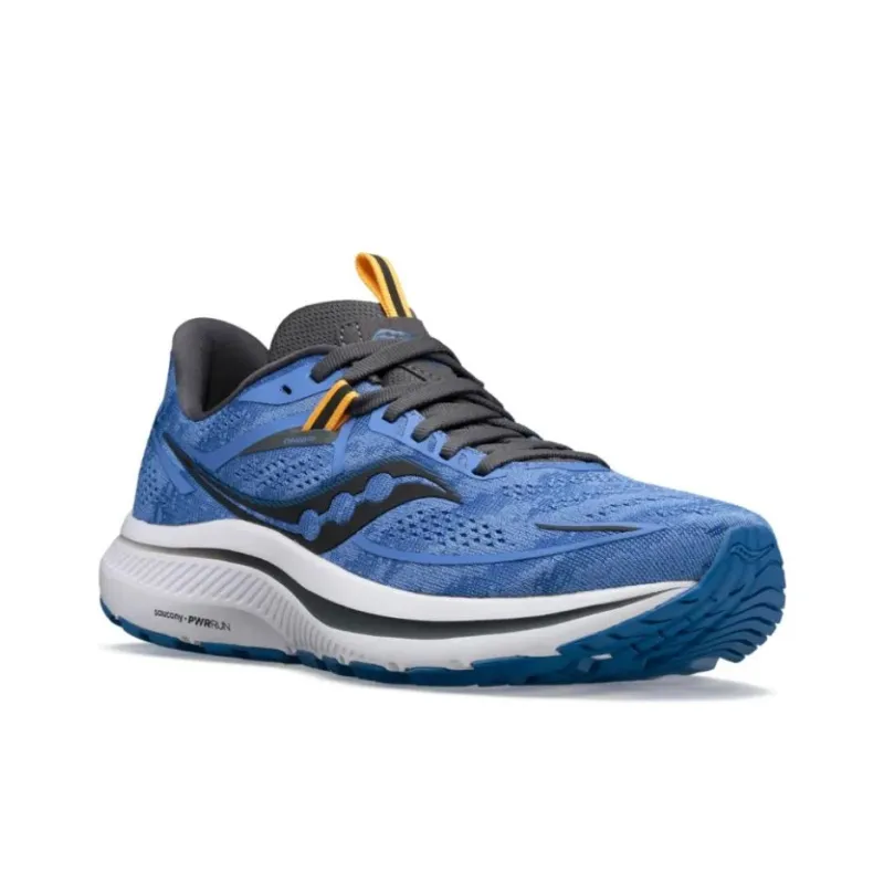 Saucony Omni 21 Wear Resistant Low Top Running Shoes Women's Blue-2
