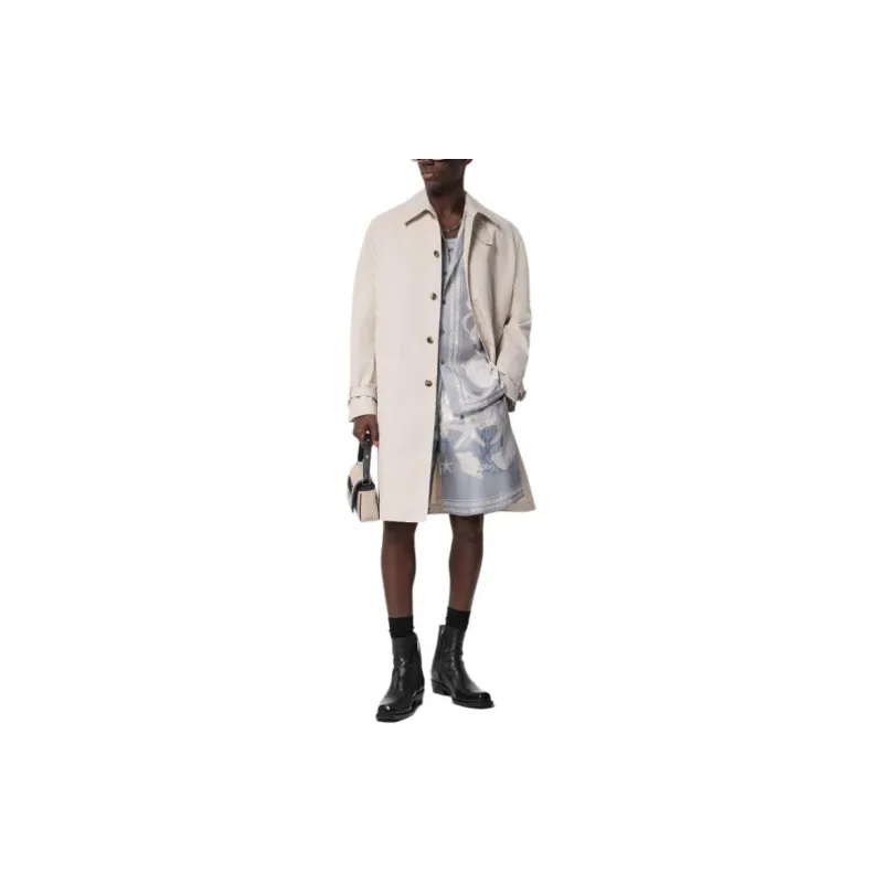 VERSACE Printed Silk Twill Shorts-3