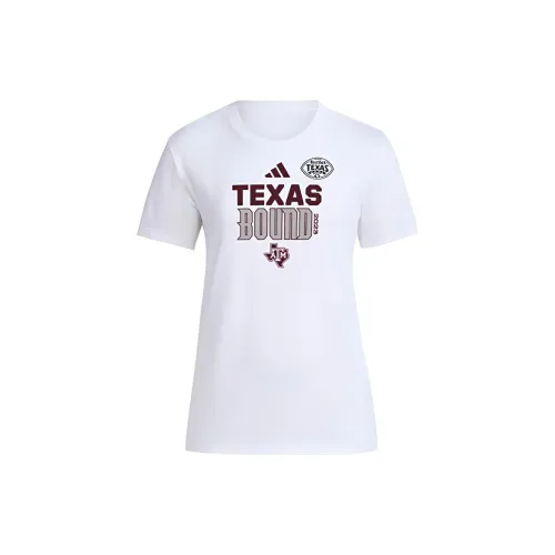 Adidas Texas A&M T-Shirts Women's White