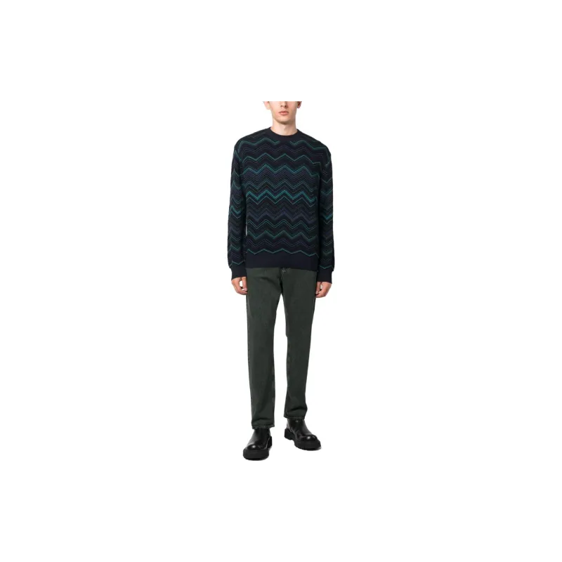 MISSONI Zig zag Pattern Cotton blend Jumper-1