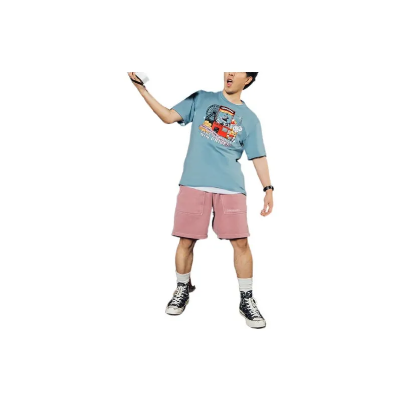Converse Set in Sleeve T Shirt Men's Blue-2