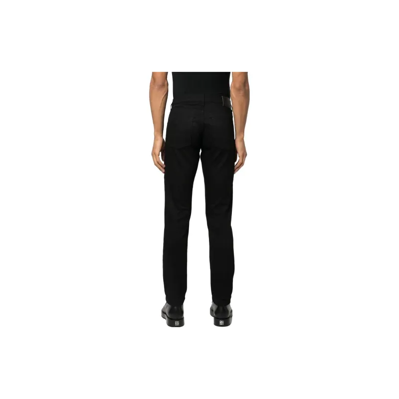 Alexander McQueen Straight Leg Eyelets Detailed Pants-2