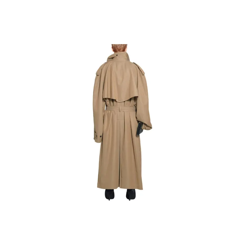 Balenciaga Oversized Trench Coat-2