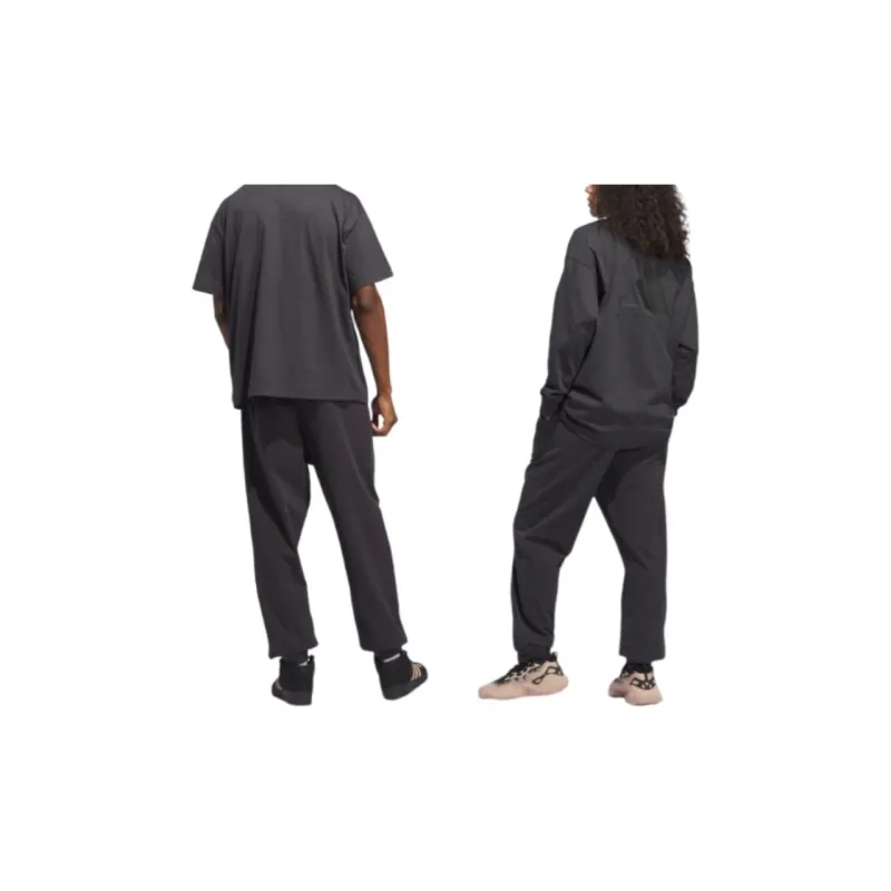 Adidas Sports Pants Unisex Carbon Gray-5