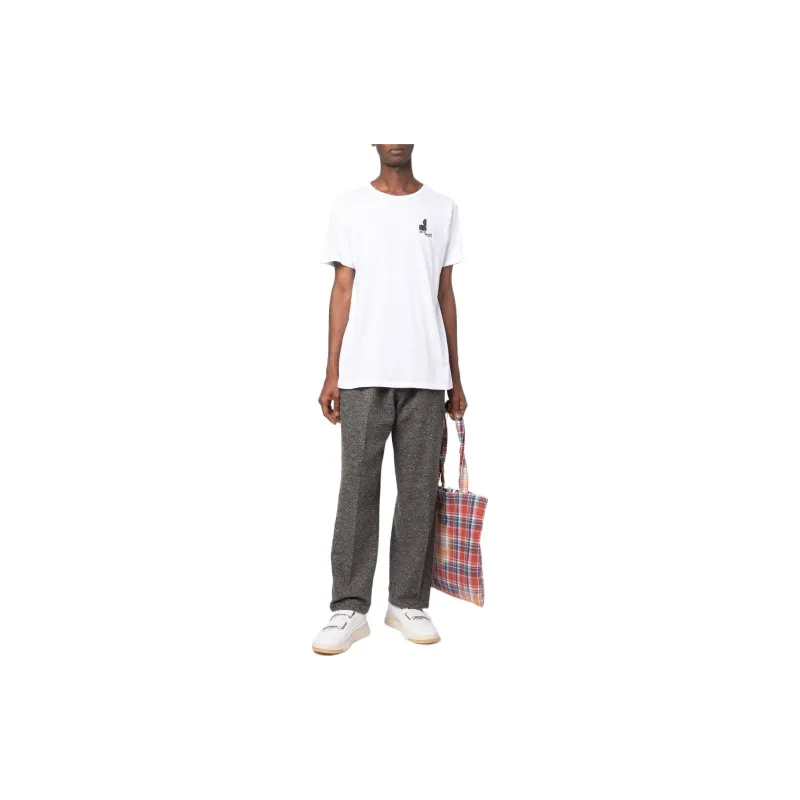 ISABEL MARANT Zafferh Logo print T shirt-1