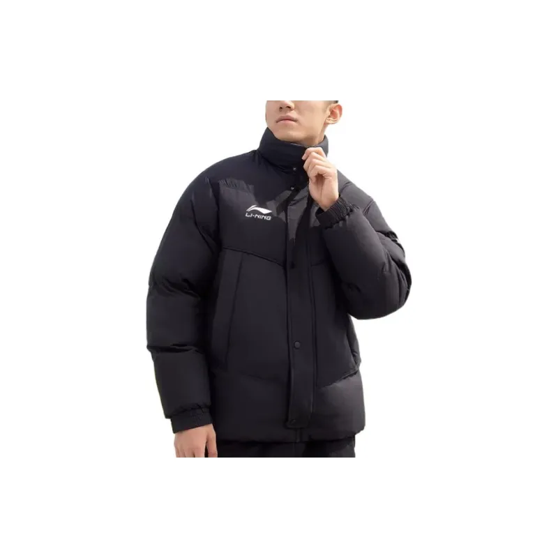 LiNing Puffer Jacket Men's Black-2