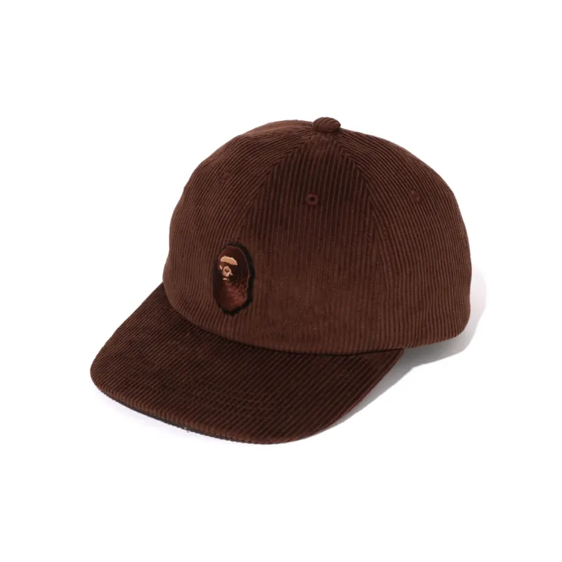 A BATHING APE ® Ape Head Corduroy Cap-6