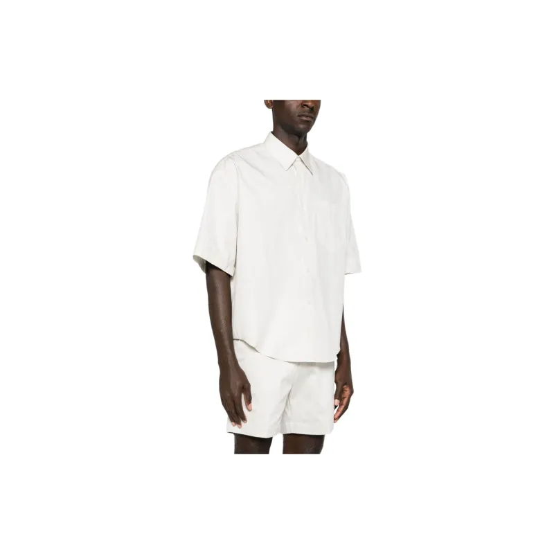 Ami Paris Short Sleeved Button Up Shirt-3