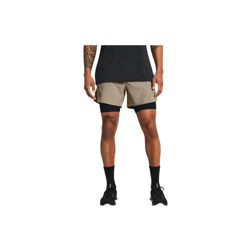 Under Armour UA Vanish Elite Casual Shorts Men's Brown-2