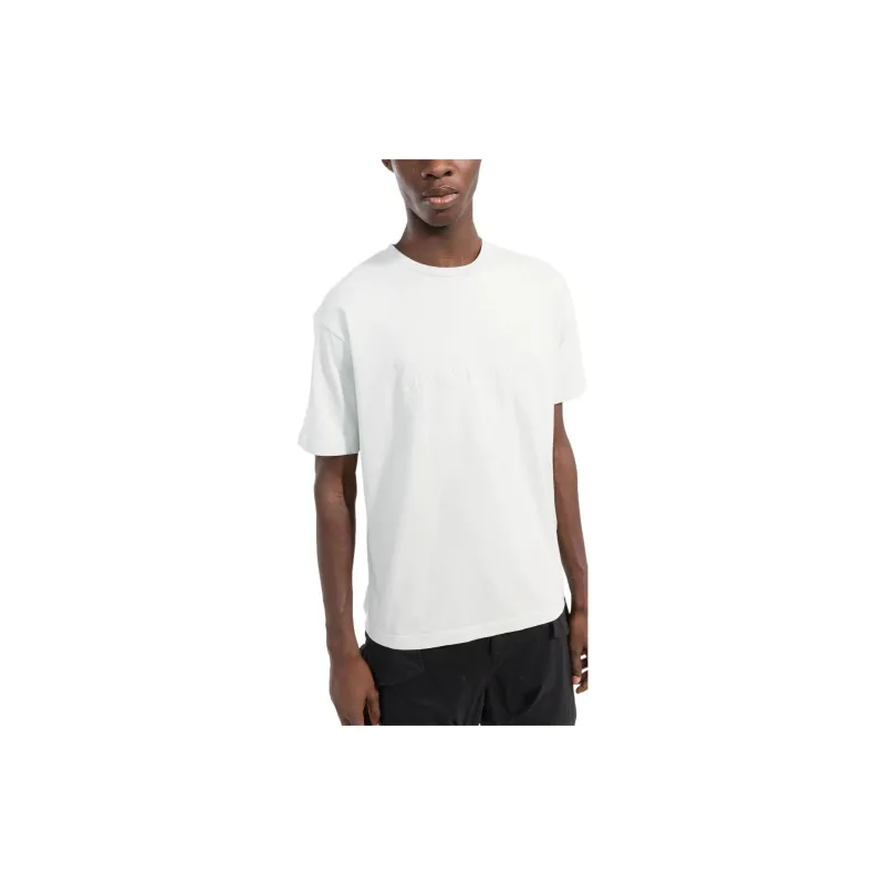 STONE ISLAND Logo Lettering Crewneck T Shirt-3