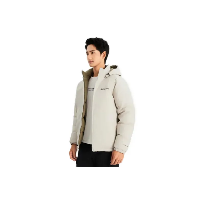 Columbia Down Jackets Men White-2