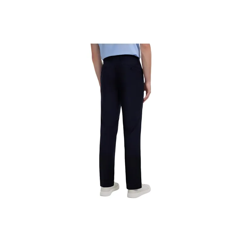 Jiumuwang Men's Pants Expert Suit Trouser Men's Navy Blue+Fitted Version-2