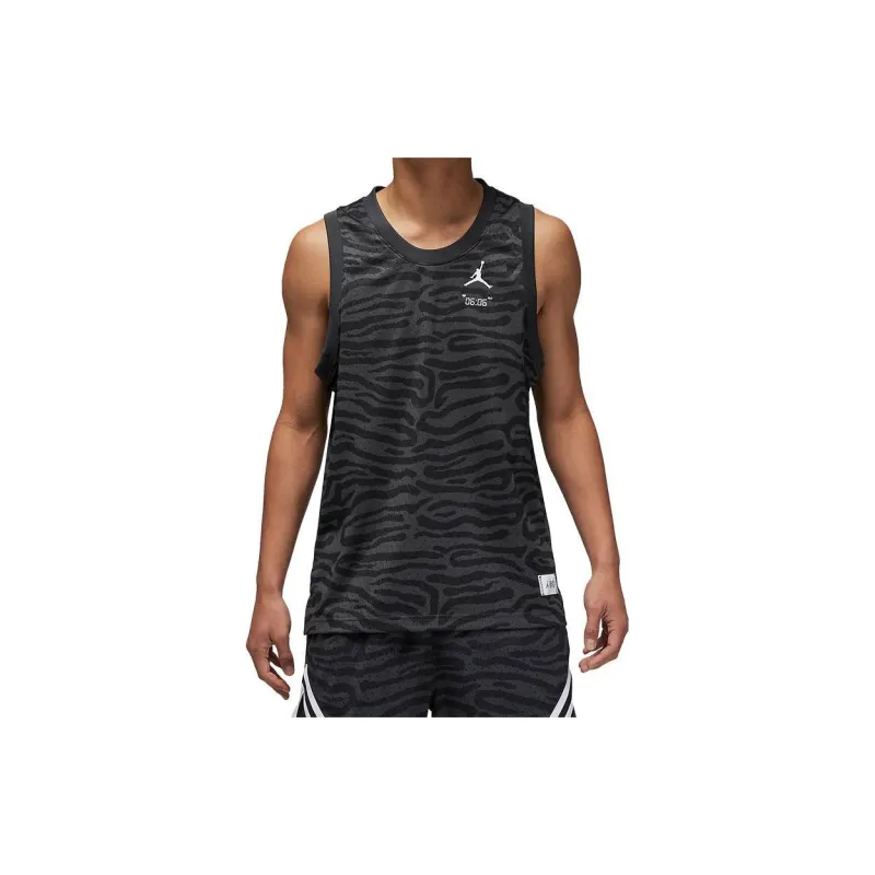 Jordan Basketball Jerseys Men's Black-1