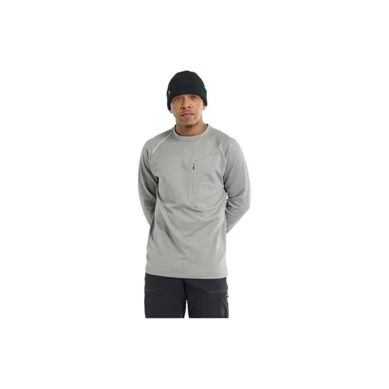 BURTON SS22 MULTIPATH GRID Sweatshirt Men's Silver Gray-1