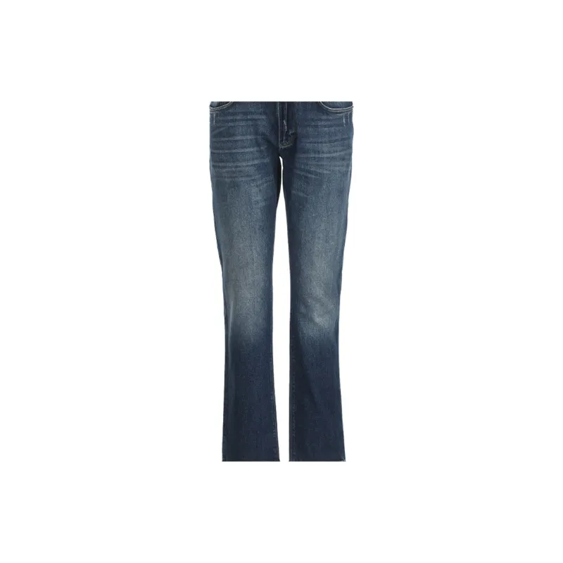 EMPORIO ARMANI Low rise Straight Jeans-4