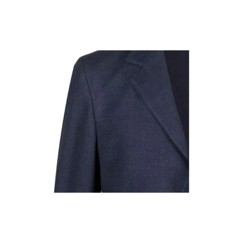 Corneliani Single breasted Knitted Blazer-4