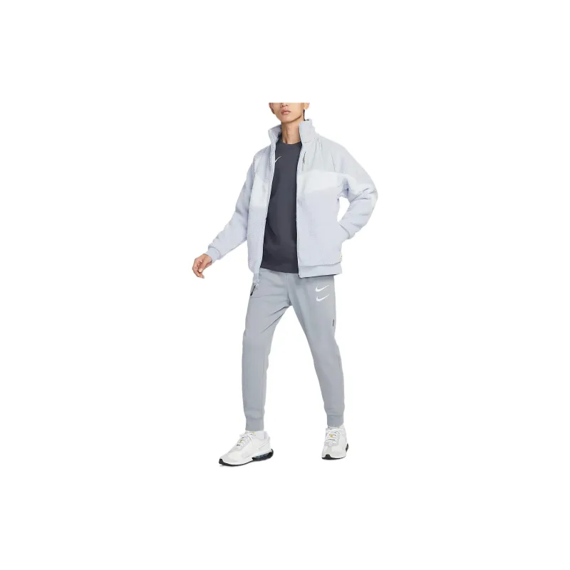 Nike Velvet Jackets Men Wolf Gray-2