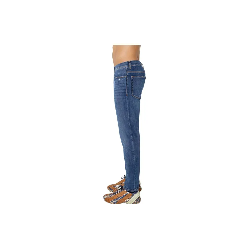 DIESEL 2005 D Fining Tapered Distressed Jeans-3