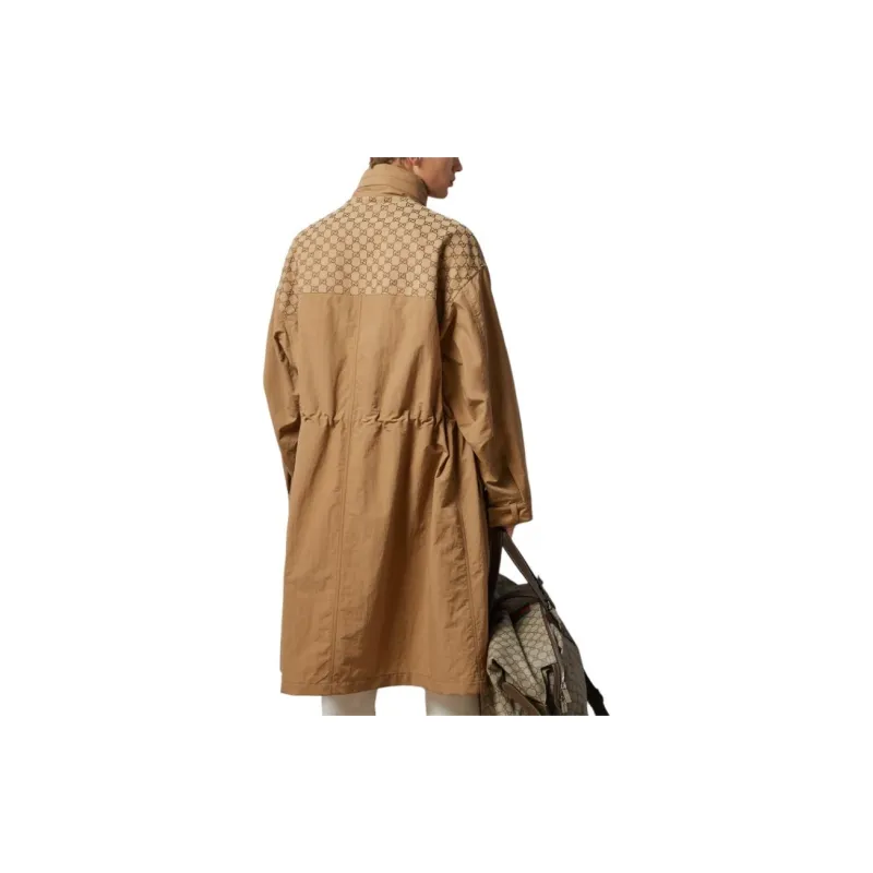 GUCCI 2010s Gg Canvas Coat-4