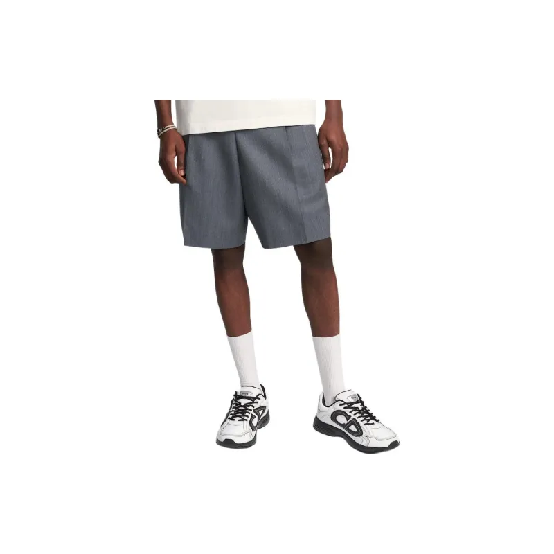 DIOR Casual Shorts Men Gray-2