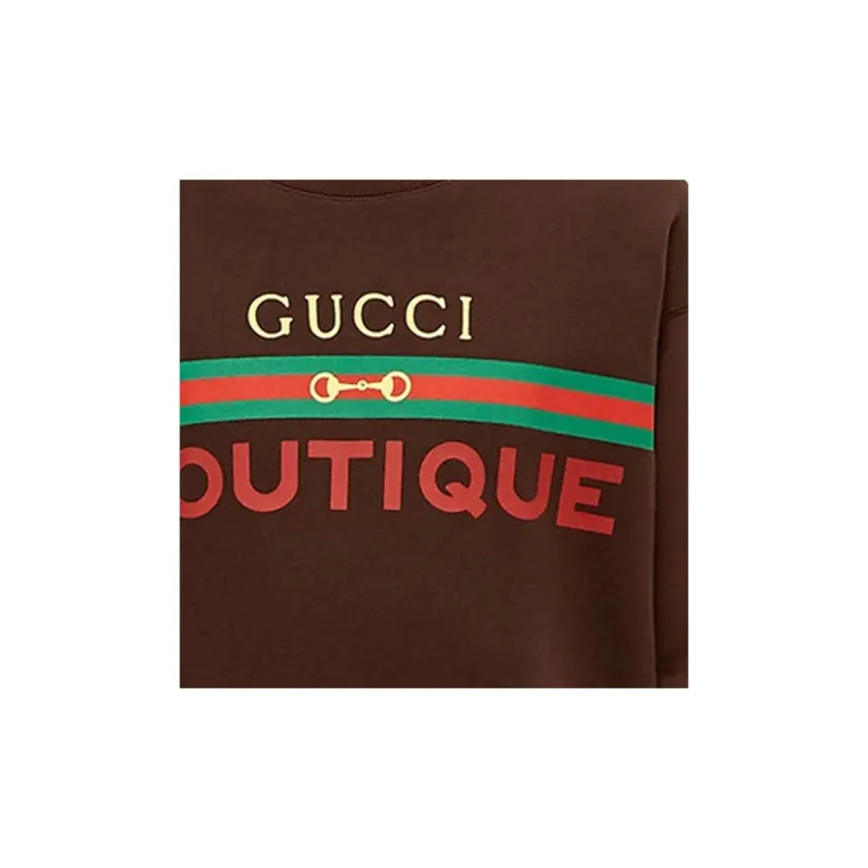GUCCI SS20 Sweatshirt Men's Brown-5