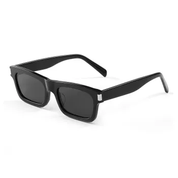 BOELEO Plate Frame Square Sunglasses Unisex
