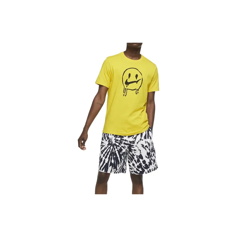 Nike T Shirts Men Yellow-2