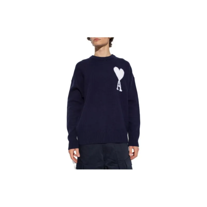 AMIPARIS Sweaters Men Dark Blue-2