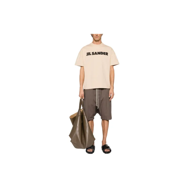 JIL SANDER Logo print Cotton T shirt-1