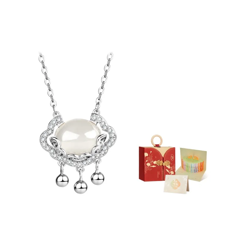 MAMADESHOUHU Chalcedony Jade Necklaces Women's-4