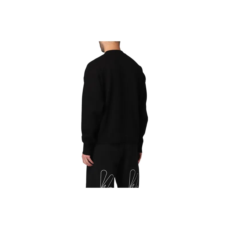OFF WHITE Body Stitch Jersey Sweatshirt-2