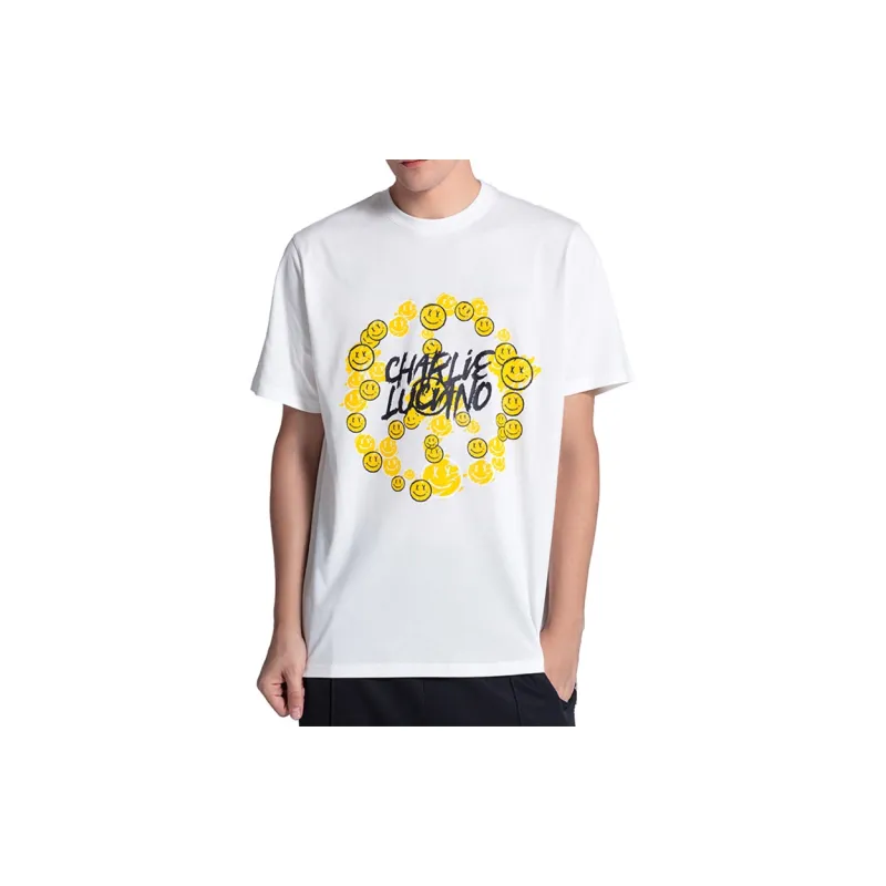 Charlie Luciano T Shirt Unisex White-4