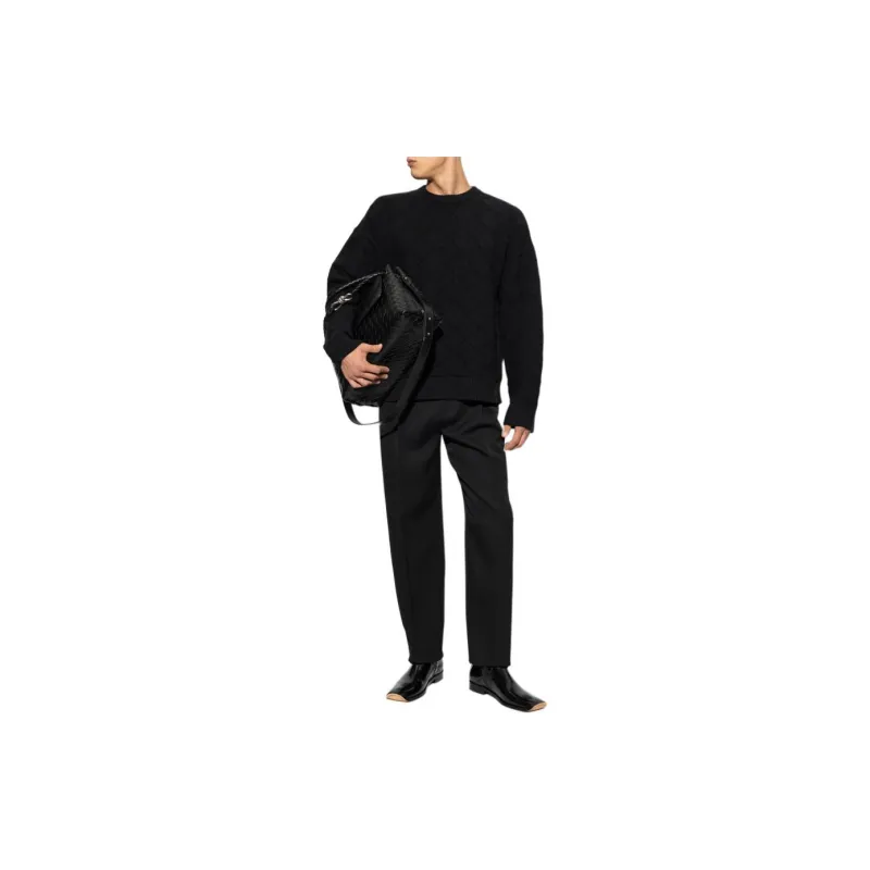 Bottega Veneta 3D Intreccio Crewneck Jumper-1