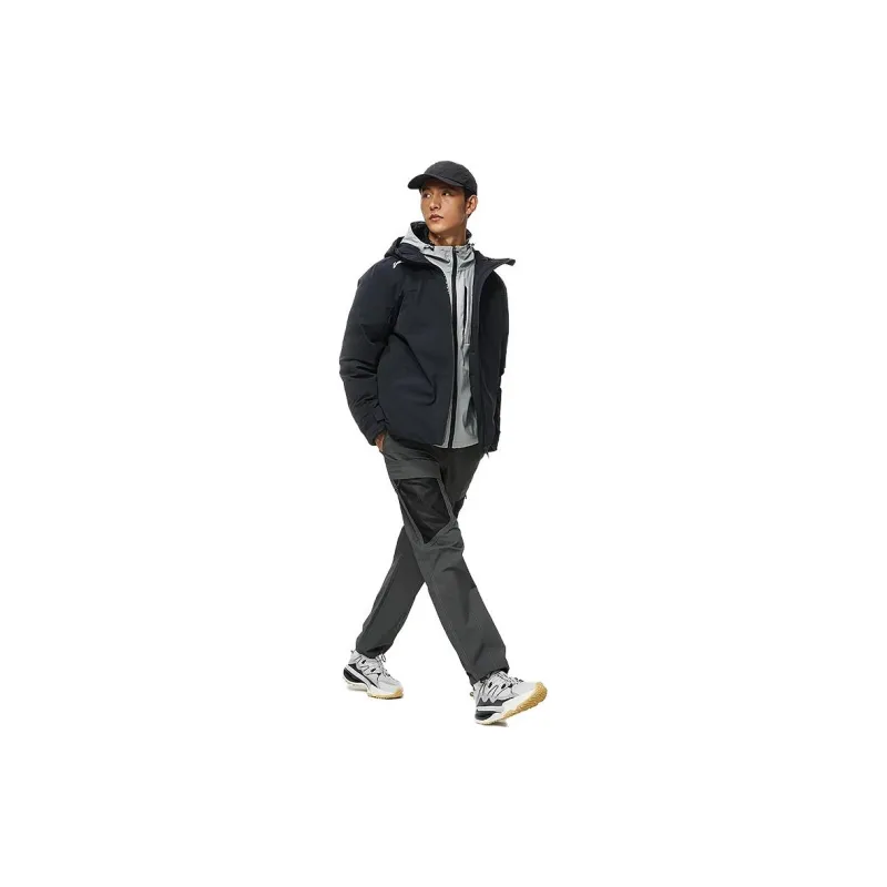 LiNing Fondue Down Series Down Jacket Men's Black-2