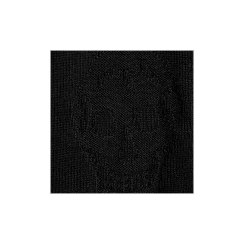 Alexander McQueen All Over Skull Motif Knitted Jumper-4