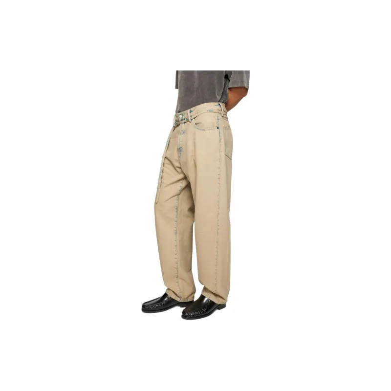 Acne Studios 2024 Autumn/Winter Collection Jeans Unisex Light Sand-3