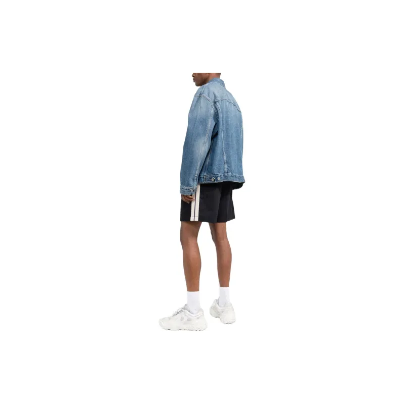 PALM ANGELS Drawstring Bermuda Shorts-1