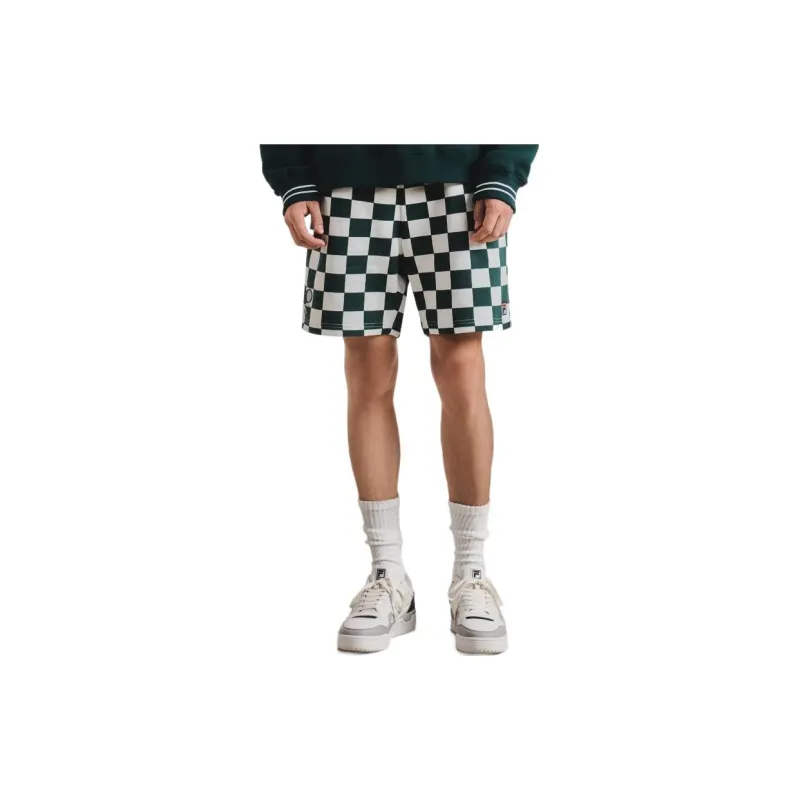 FILA Casual Shorts Men Green-3