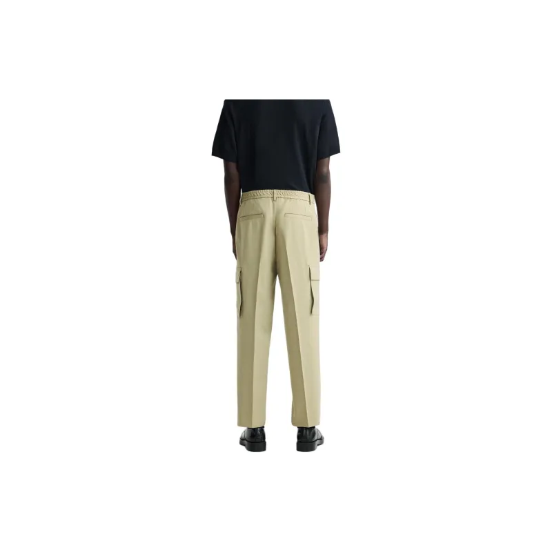 ZARA Casual Pants Men's Beige/Green-3