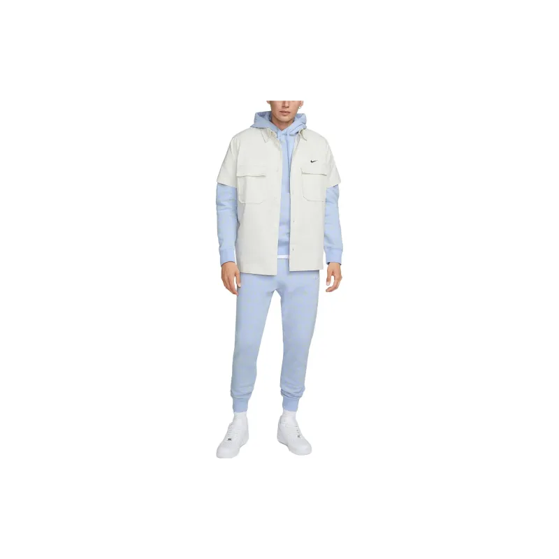 Nike Sweatshirts Men Light Blue-2
