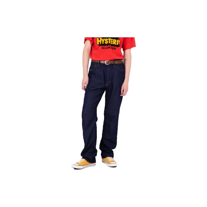 HYSTERIC GLAMOUR Jeans Men Dark Indigo-2