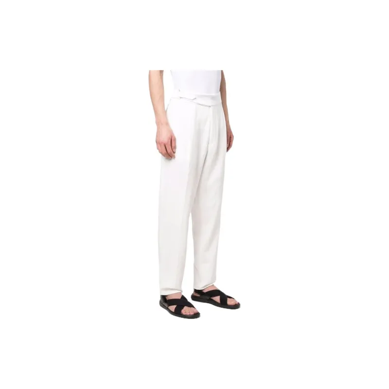 AMANI SS22 Casual Pants Men's White-4