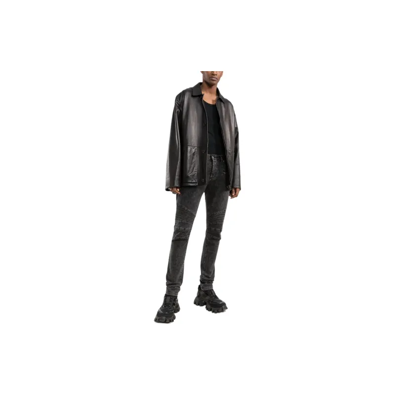 BALMAIN Jeans Men Black-1