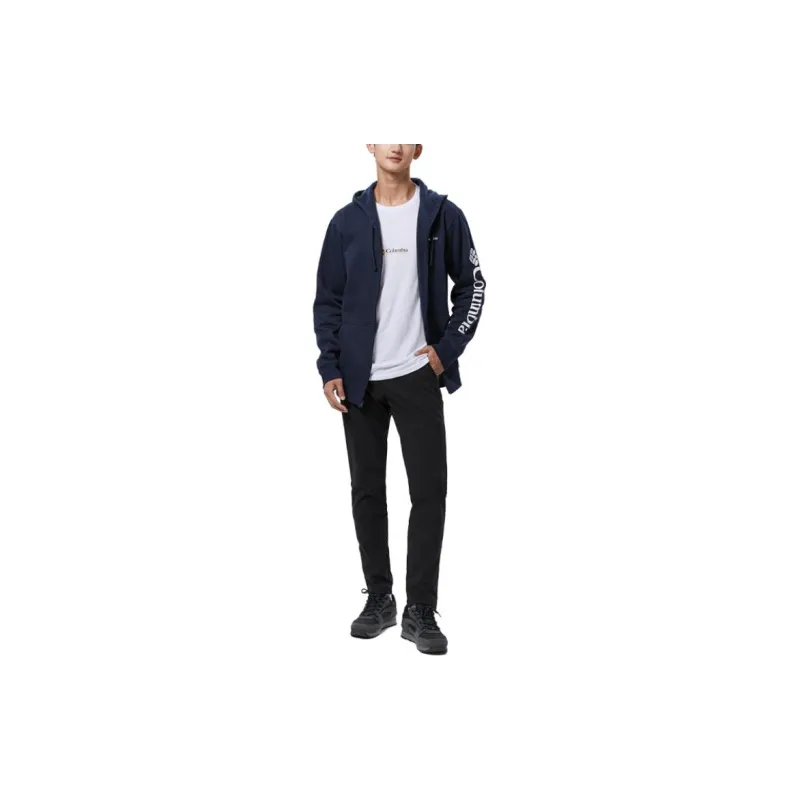 Columbia Sweatshirts Men Navy Blue-2